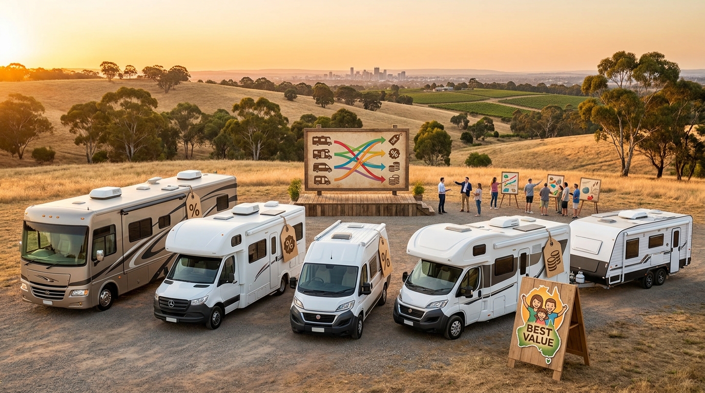 RV Rental Deals Comparison in Adelaide - Best Offers 2026
